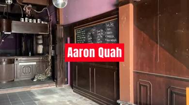 2 Storey Concrete Shop Bar Cafe Rent Upper Penang Road, Georgetown