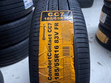 Tayar Baru 185 55 16 Continental cc7 2024 new tyre