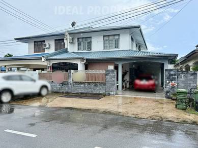 Double Storey Semi D House at Pelita Miri for Sale