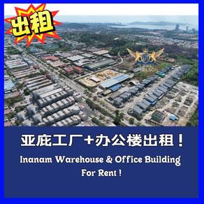 Inanam warehouses with oc for rent 1.7acre