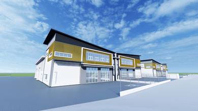 Semi D Warehouse Factory Sungai Bakap Industrial Park Sungai Jawi Sale