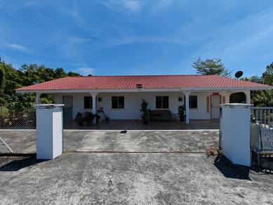 Bungalow | Single Storey | Labuan | Ganggarak | With Big Hill Land