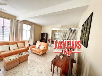Concrete Flooring Jalan C.o Lim Double Storey Terrace At Pulau Tikus