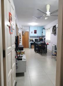 Fully Renovated, 100% Loan, Flat Taman Mawar, Rumah Corner, Puchong