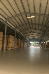 Factory BU165K sqft, LA 6.6 acres, rental Rm 1psf. Yong Peng, Johor