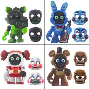 FNAF Game Five Nights at Freddy's Face Changeable