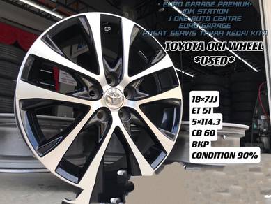 USED Ori TOYOTA 18inc estima camry voxy vellfire