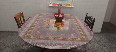 set meja mkn antik
