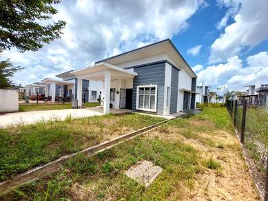 BANGLO TANAH BESAR & MURAH - TAMAN SRI LAMBAK - condition baru