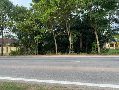 TANAH DEPAN JALAN BESAR - GOOD LOCATION & VIEW - tanah banglo