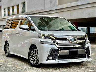 Toyota VELLFIRE 2.5 Z G FLNOTR 1VVIP OWNER TT