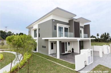 [Extra Land 35ft above] One Park Corner Hs No1 5R5B Completed Free MOT