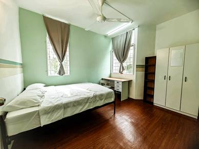 [Bilik Sewa Malay Female] Premium Room1Pax|Free Utilities WIFI Parking