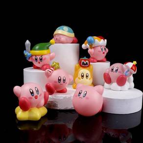 Game Kirby Mini Anime Figures 8Pcs/set Model Kirby