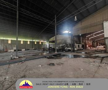 Factory at Batu Kitang for Sale - Massive Land Size