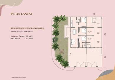 Rumah Teres Setingkat Tapah ZERO BOOKING FREE SPA MOT LEGAL FEE