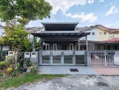 Facing Open! Freehold! For Sale : Double Storey Terrace Puchong Utama