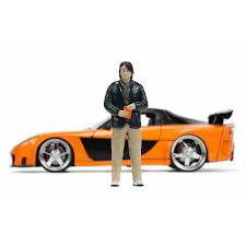 JADA 1-24 Mazda RX-7 Orange HAN FIGURE
