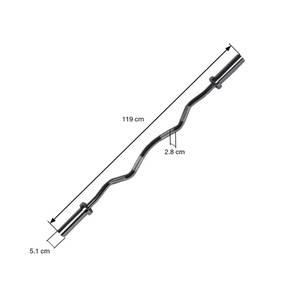 Olympic Ez Bar Curl Barbell Gym Fitness Equipment