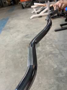 Olympic Ez Bar Curl Barbell Gym Fitness Equipment