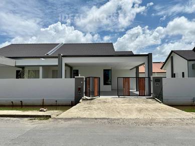 Brand New Single Storey Semi Detached House at Senadin Miri for Sale