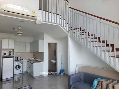 Partly Furnished Duplex I Soho I City Near Uitm Unisel For Rent
