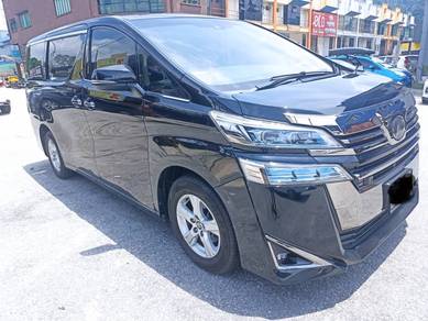 sewa kereta toyota vellfire tahun 2019 location KL