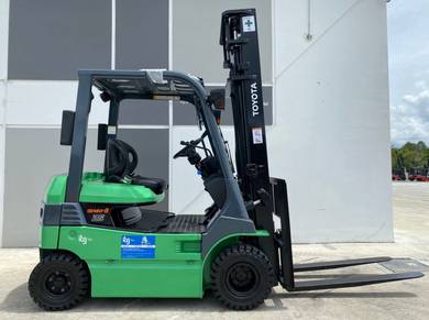 TOYOTA Battery Forklift 7FB25 2.5 Ton Recon Japan