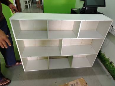 White 8 Compartment Cabinet TD510