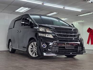 Toyota VELLFIRE 3.5 VL (A) PILOT SEAT P/BOOT