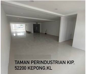 Taman Perindustrian KIP 4sty Shop Lot For Sale