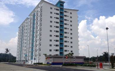 Jenderam Indah Apartment 930sqft  Dengkil Below Market 100% Loan
