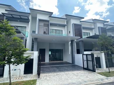 New Gated Guard Double Storey Terrace House Lestarry Heights Mentakab