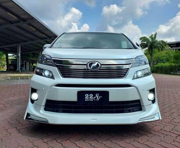 Toyota VELLFIRE 2.4 Z G-EDITION FACELIFT (A)