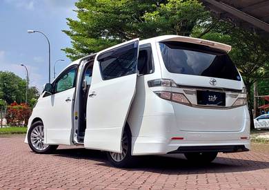 Toyota VELLFIRE 2.4 Z G-EDITION FACELIFT (A)