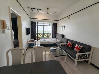 Melaka Raya COSTA MAHKOTA APARTMENT ,Large Balcony SEAVIEW, Renovated
