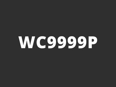 WC9999P