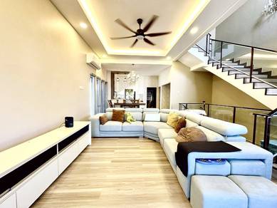 Tastefully 💥🔥Renovated End Lot 3 Storey Terrace Halamanda Gombak