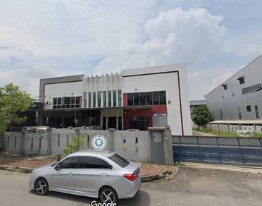 1.5 Storey Fully Extended Semi D Factory for Sale at Bukit Angkat