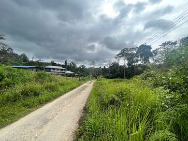 Roadside Hilly and Flat Agriculture Land Sungai Rait Miri