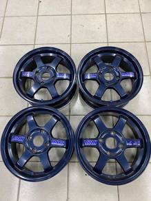 Rays TE37 4/114.3 15 Original Made In JAPAN (Used)