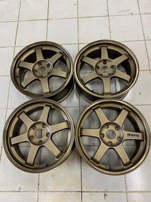Rays TE37 5/114.3 17 Original Made In JAPAN (Used)
