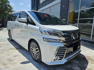 Toyota VELLFIRE 2.5 ZG (A) JBL 4 CAM