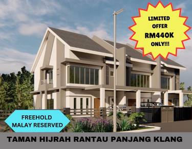 Rumah Baru Teres 2 tingkat di Klang - Limited offer