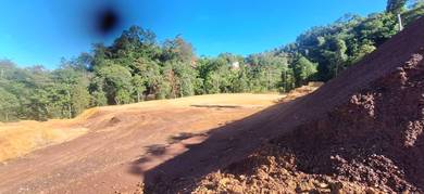 Lot tanah Kg Pomotodon Inobong, Penampang tidak banjir kawasan tinggi