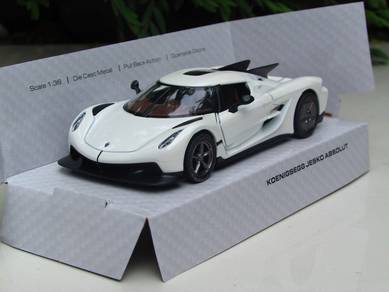Kinsmart (12cm) KOENIGSEGG JESKO ABSOULT White Car