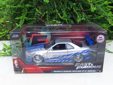 Jada 1-24 Diecast Car Nissan GT-R (R34)