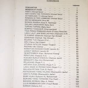 Vintage 1979 Ulasan Dan Kajian Kumpulan Sajak2