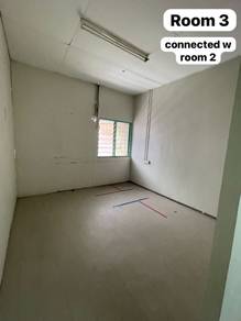 1st floor office, renovated, 3 rooms, Taman Melawati