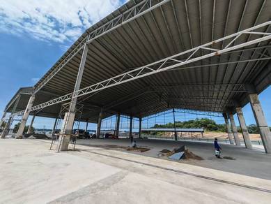 Bintulu New Open Shed Industrial Building/Warehouse